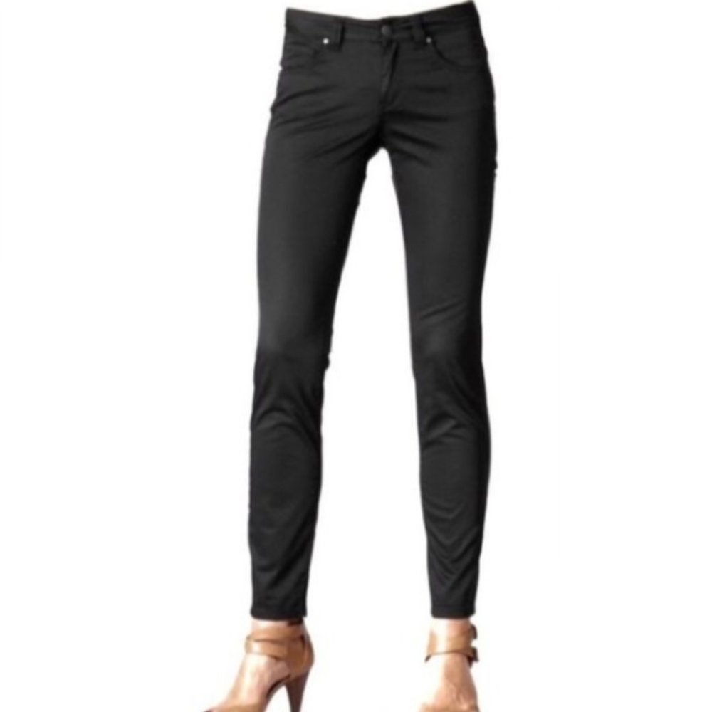 CAbi Bree Sateen Skinny Pants Style 798 Size 12
